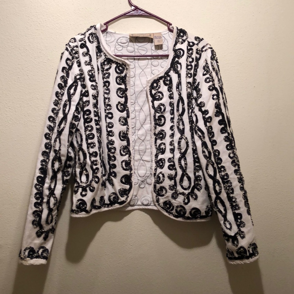 Life Style black and white jacket .. size PL